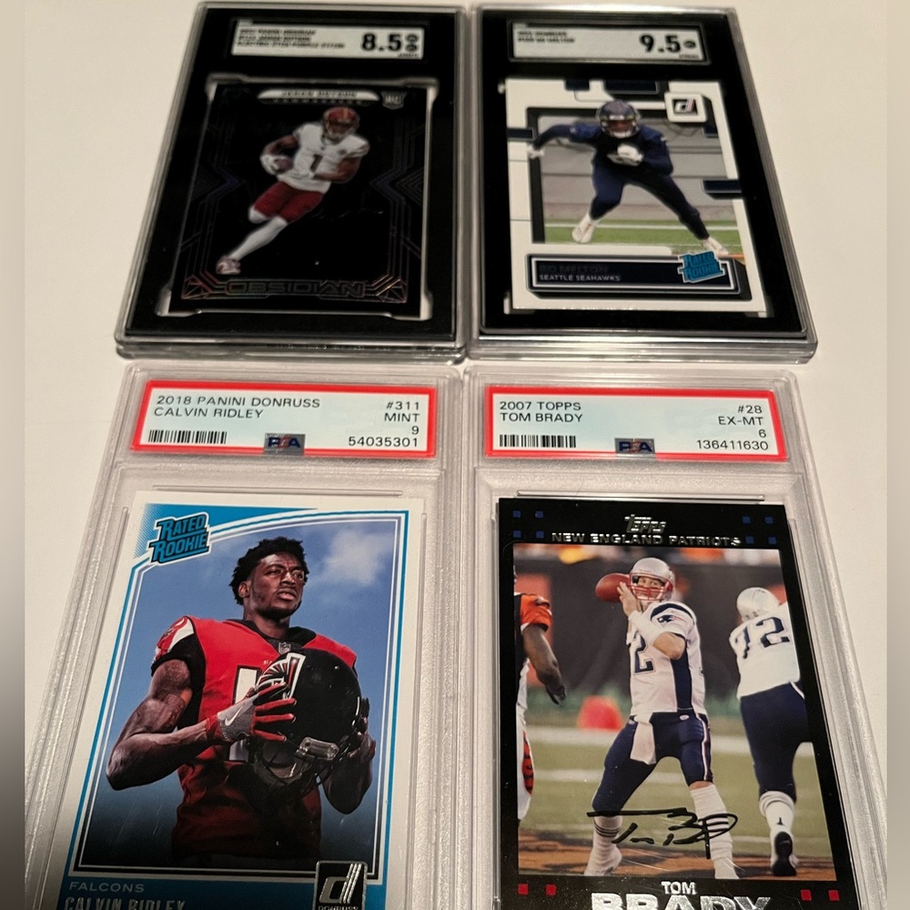 Sportscard Lot -Football -Graded